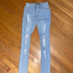 Light Washed Fashion Nove jeans